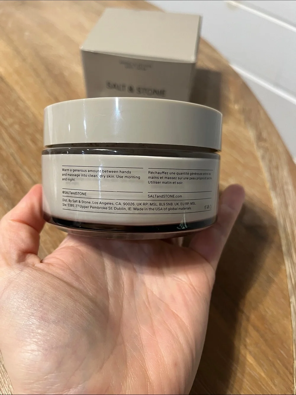 Salt & Stone Santal & Vetiver Body Cream